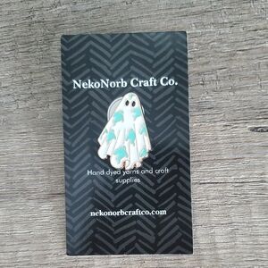 Ghost Enamel Pin
